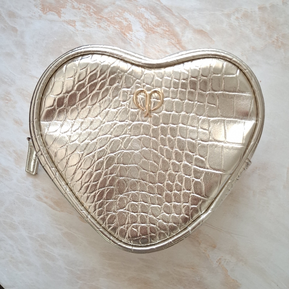 💛 Cle De Peau Gold Heart-Shaped Women's Small Bag 💛
